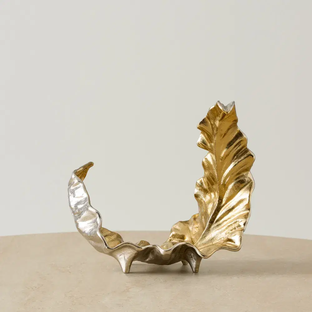 Golden Leaf Sculpture II