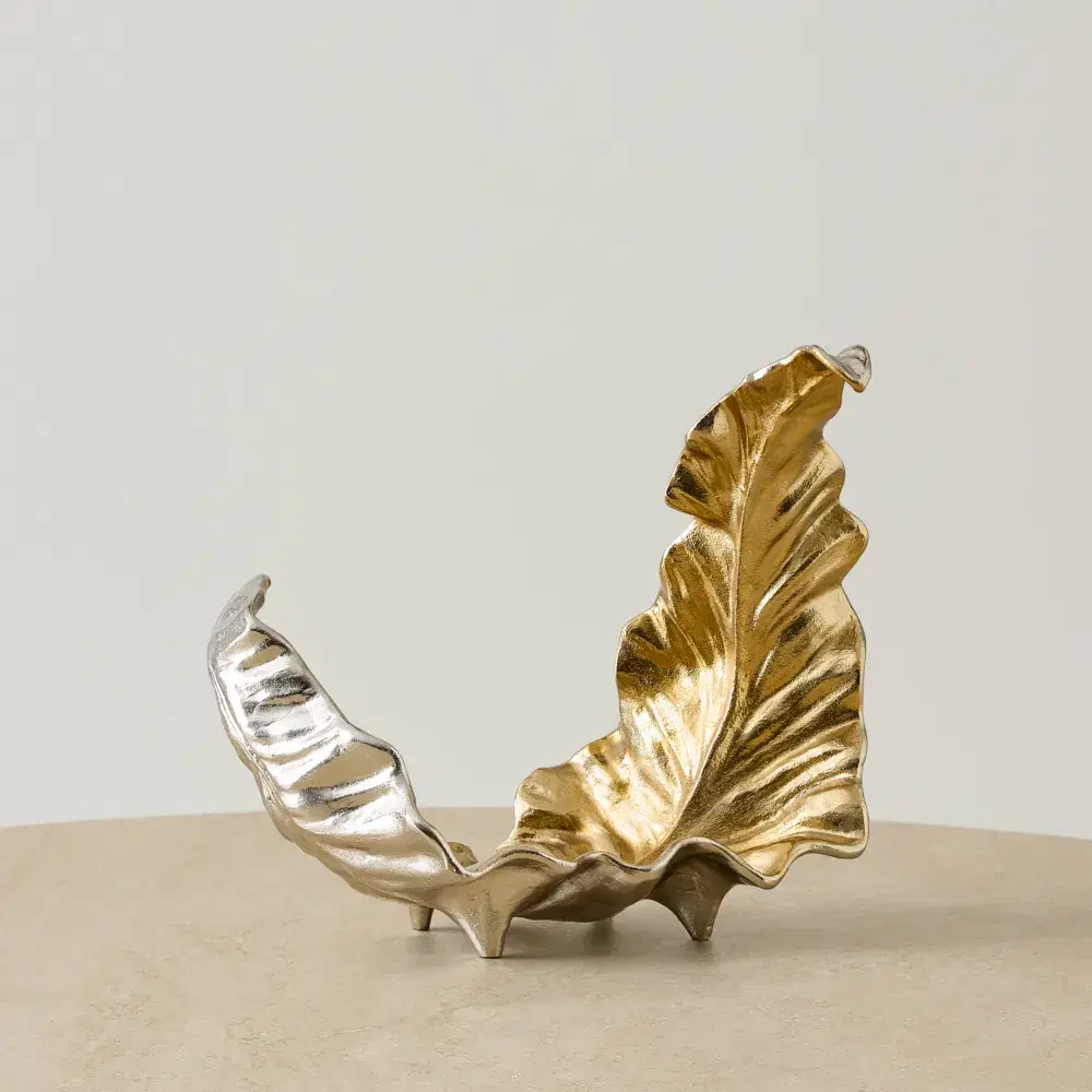 Golden Leaf Sculpture II