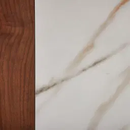 Sir Lionell Walnut Veneer Shelf