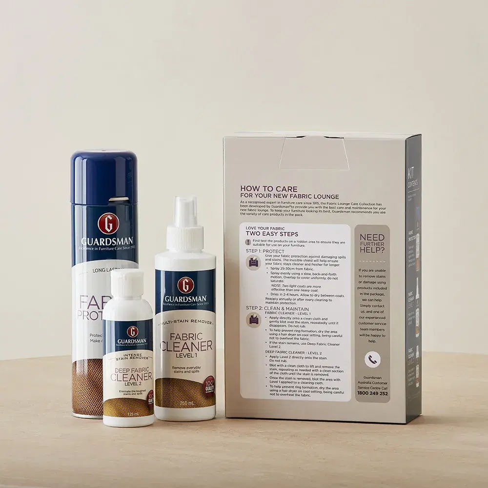 Guardsman Fabric Product Warranty 2-4 Seater