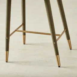 Adrianna Olive Green Velvet 67cm Counter Stool