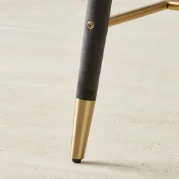 Adrianna Charcoal Velvet 67cm Counter Stool