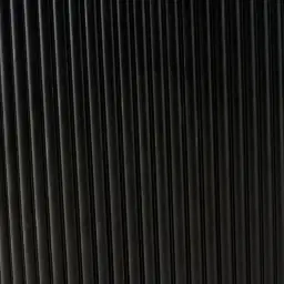 Archie Black Wooden 6-Drawer Dresser with White Sintered Stone Top