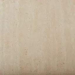 San Pierre Ebony Brown Ash Veneer Two-Leg Rectangular Dining Table with Travertine Finish Sintered Stone Top - 200x110cm