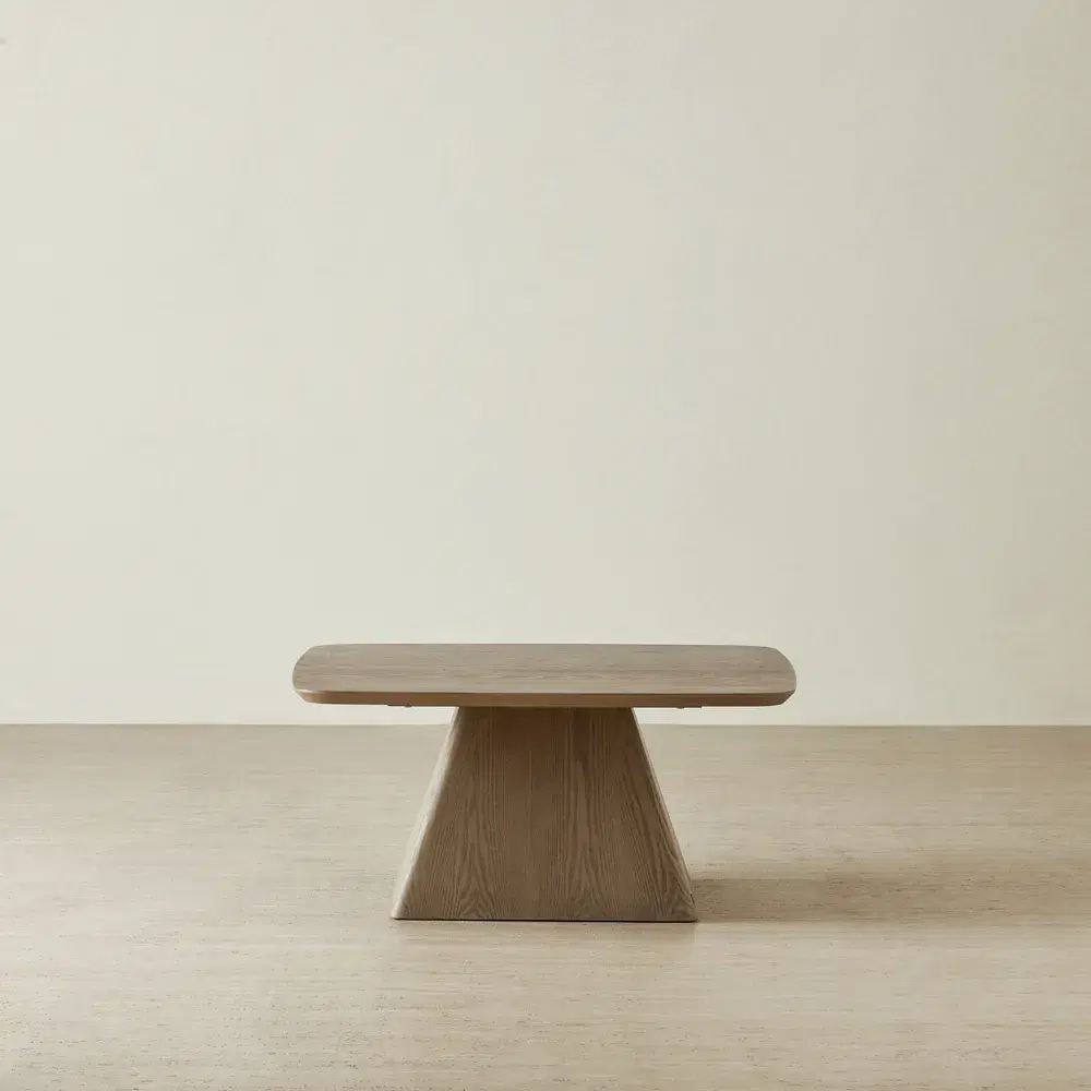 Dunstan Medium Brown Veneer High Coffee Table