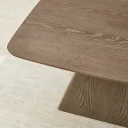 Dunstan Medium Brown Veneer High Coffee Table