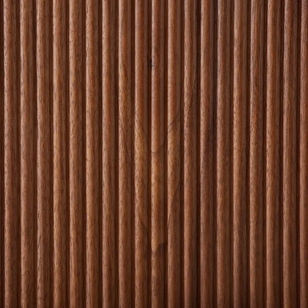 San Pierre Walnut Veneer King Bed