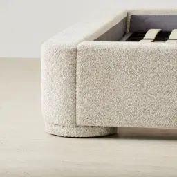 Estelle Stone Cream King Bed