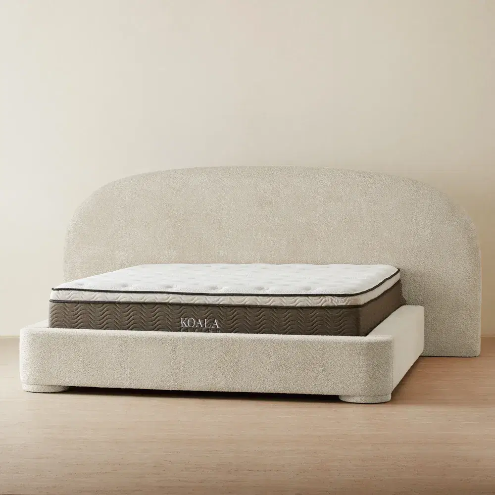 Estelle Stone Cream Queen Bed