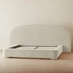 Estelle Stone Cream Queen Bed