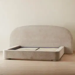 Estelle Mid Beige Queen Bed