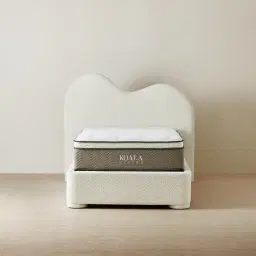 Poppy Stone Cream King Single Bed