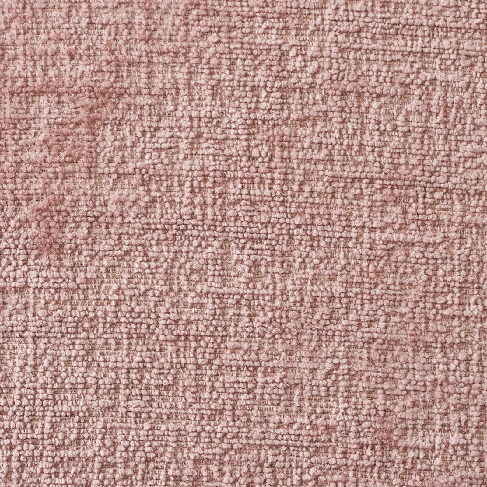 Poppy Dusty Pink Chenille Fabric King Single Bed