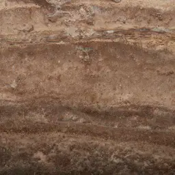 Monolith Natural Silver-Grey Travertine Console Table