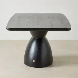 Xavier Black Wooden Rectangular Dining Table - 200x100cm