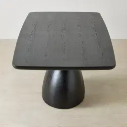 Xavier Black Wooden Rectangular Dining Table - 200x100cm