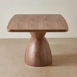 Xavier Walnut Brown Wooden Rectangular Dining Table - 200x100cm