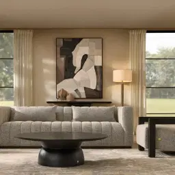 Xavier Black Wooden Coffee Table
