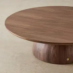 Xavier Walnut Brown Wooden Coffee Table