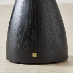 Xavier Black Wooden Side Table