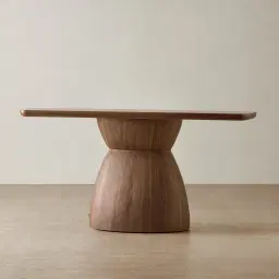 Xavier Walnut Brown Wooden Console Table