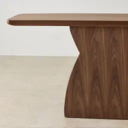 Xavier Walnut Brown Wooden Console Table