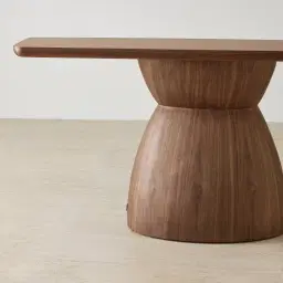 Xavier Walnut Brown Wooden Console Table