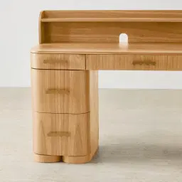 Terzetto Kids Light Oak Veneer Study Desk