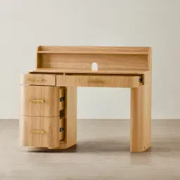 Terzetto Kids Light Oak Veneer Study Desk