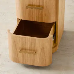 Terzetto Kids Light Oak Veneer Study Desk