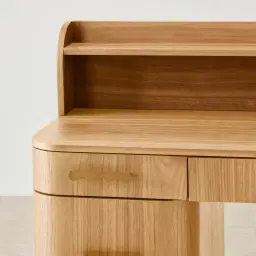 Terzetto Kids Light Oak Veneer Study Desk