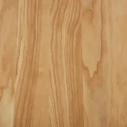 Terzetto Kids Light Oak Veneer Bedside Table with White Sintered Stone Top