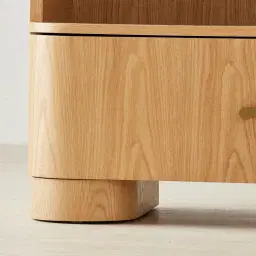 Terzetto Kids Light Oak Veneer Bookshelf