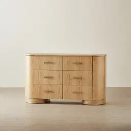 Terzetto Kids Light Oak Veneer Dresser