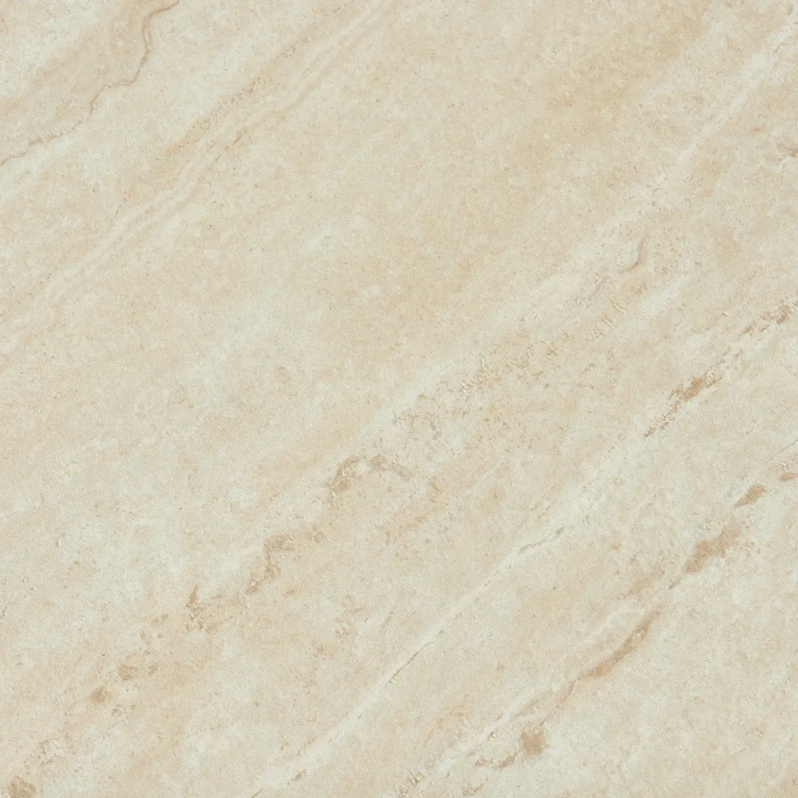 San Pierre Ebony Brown Ash Veneer Entertainment Unit with Cream Travertine Finish Sintered Stone Top