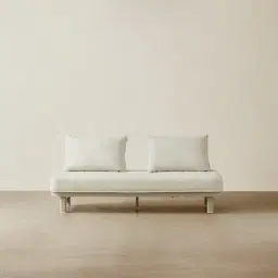 Luciana Matte Beige Latte 4-Seater Outdoor Sofa