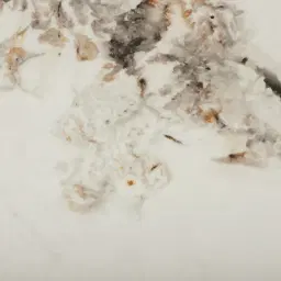 Terzetto Pandora Brown Sintered Stone Round Coffee Table High - Medium Brown Wooden Legs 90x45cm