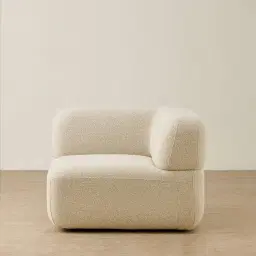 Capri Pearl Beige Modular Corner Seat