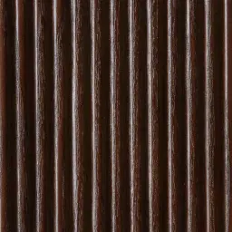San Pierre II Ebony Brown Ash Veneer Bookshelf