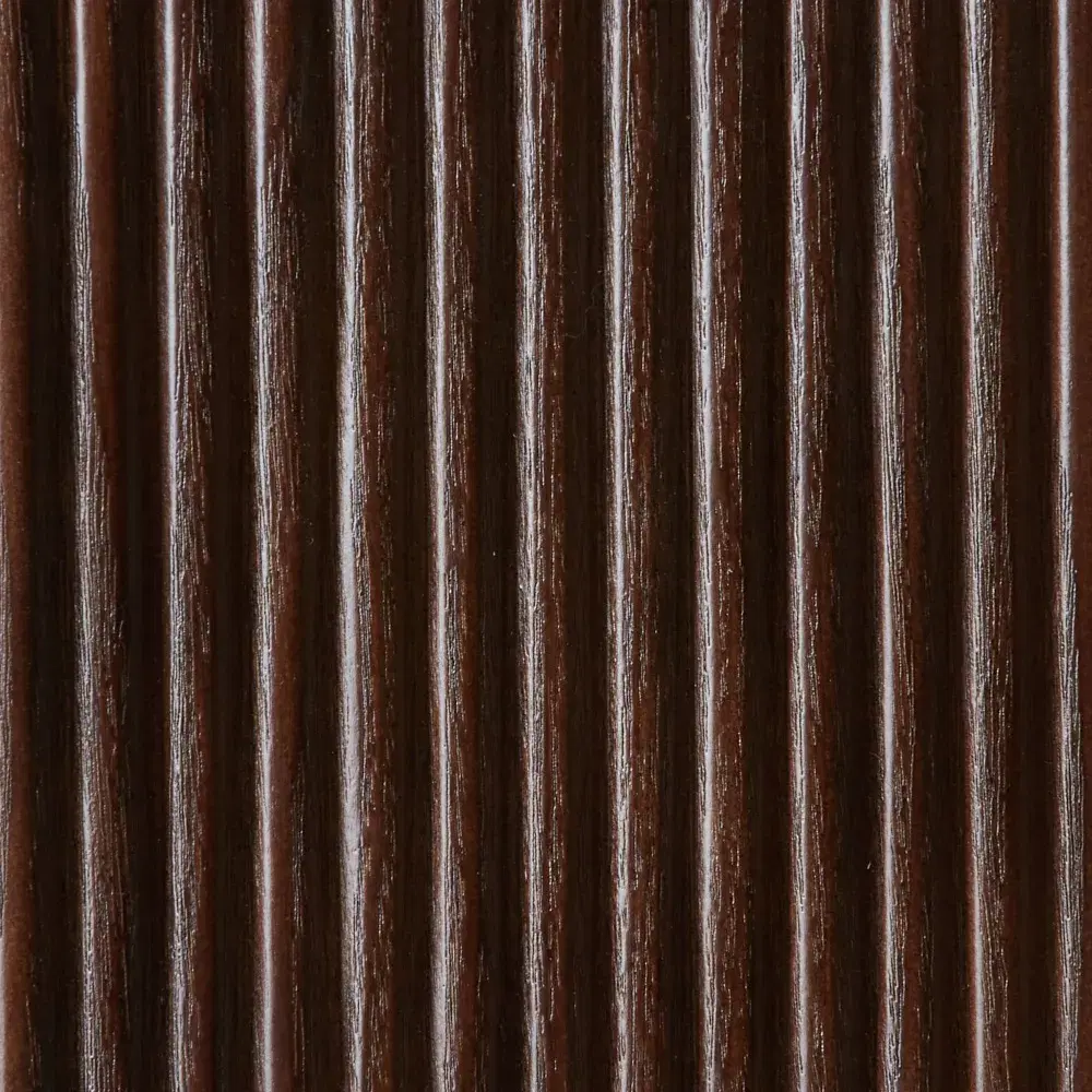 San Pierre II Ebony Brown Ash Veneer Bookshelf