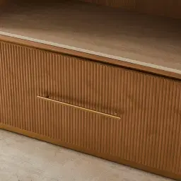 San Pierre II Light Brown Ash Veneer Bookshelf