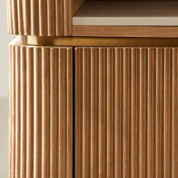 San Pierre II Light Brown Ash Veneer Bookshelf