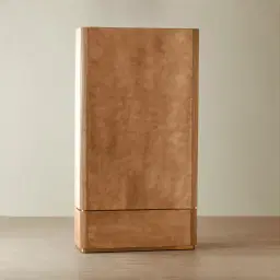 San Pierre II Light Brown Ash Veneer Bookshelf