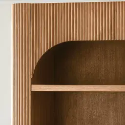 San Pierre II Light Brown Ash Veneer Bookshelf