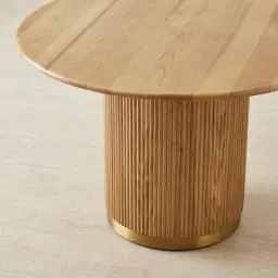 San Pierre Kids Light Brown Ash Veneer Play Table