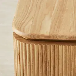 San Pierre Kids Light Brown Ash Veneer Bedside Table