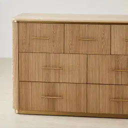 San Pierre Kids Light Brown Ash Veneer Dresser