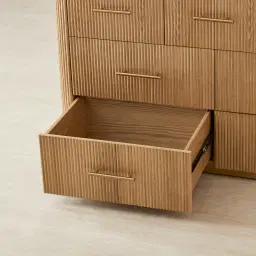 San Pierre Kids Light Brown Ash Veneer Dresser