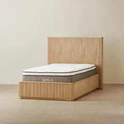 San Pierre Light Brown Ash Veneer King Single Bed