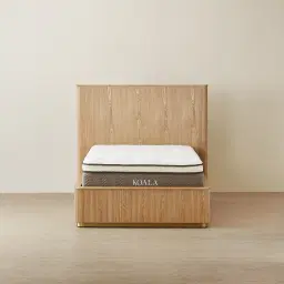 San Pierre Light Brown Ash Veneer King Single Bed